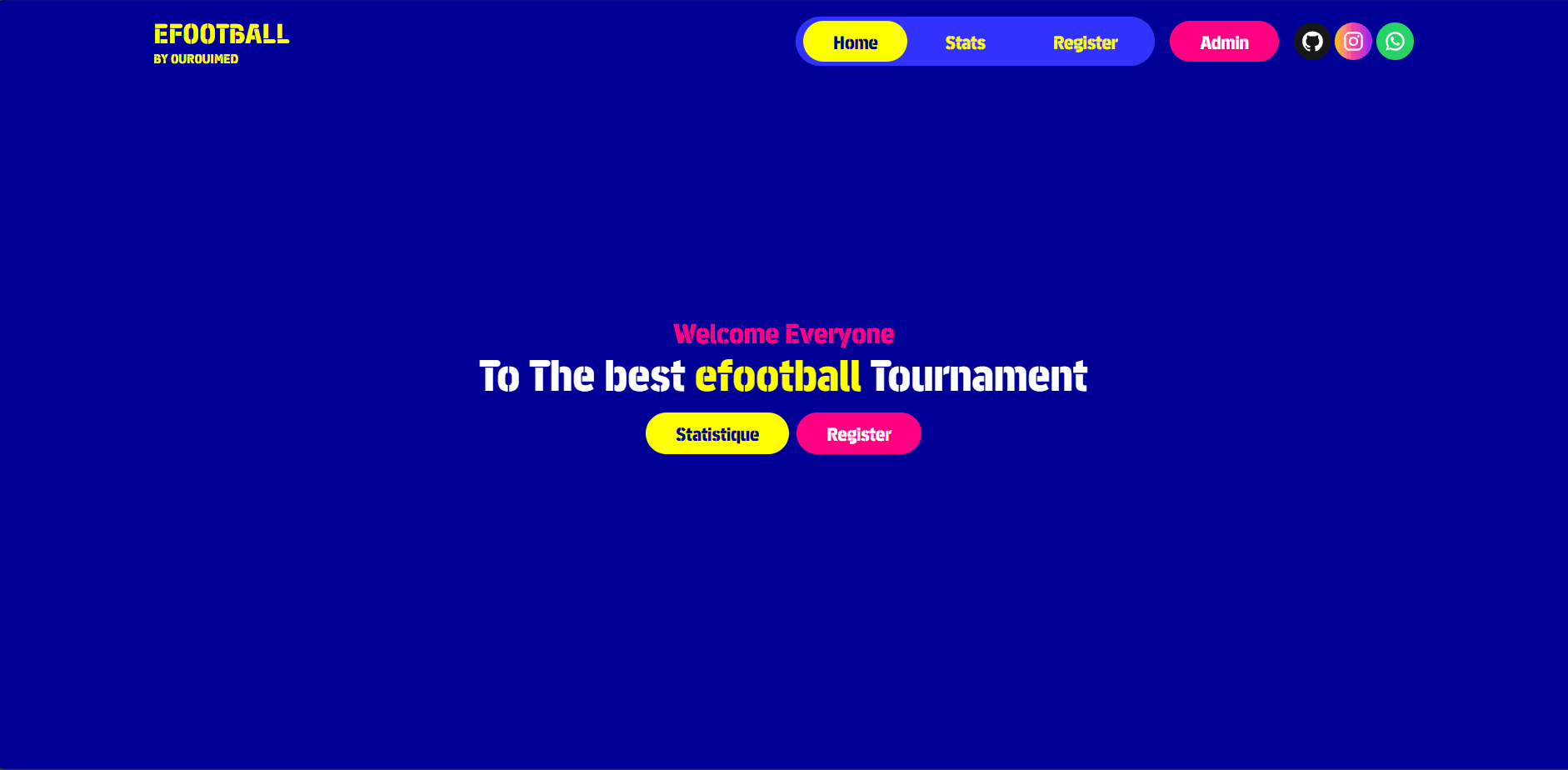 Efootball Management system