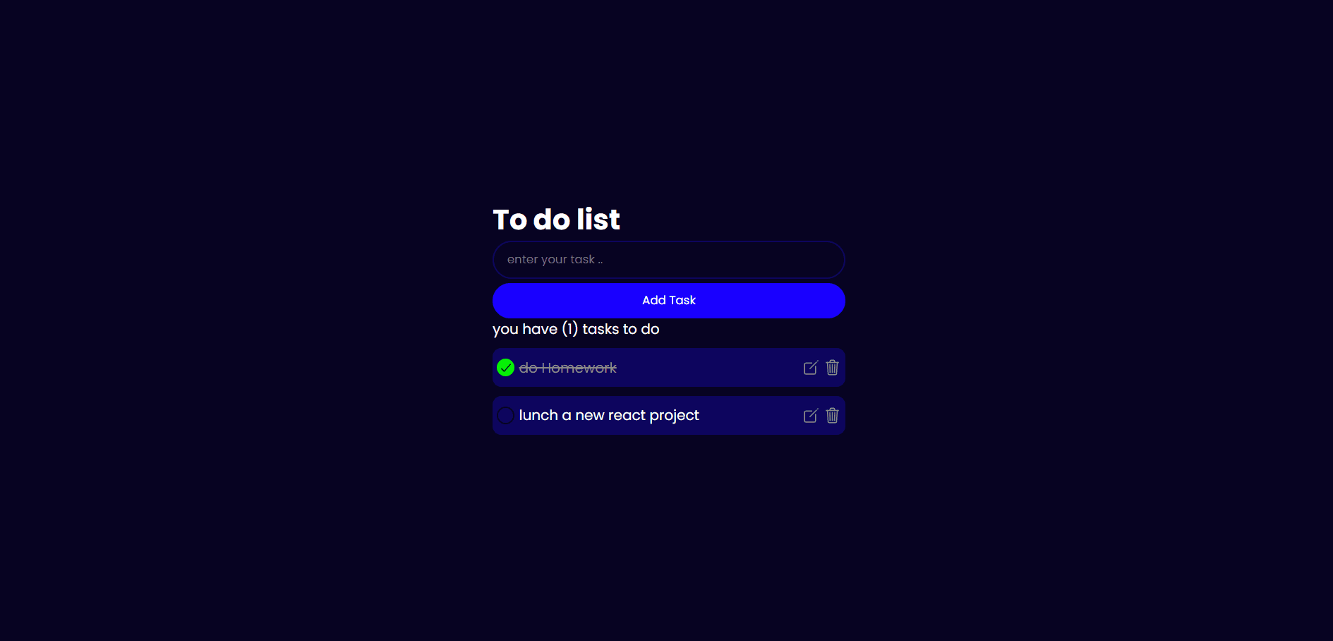 To-Do List